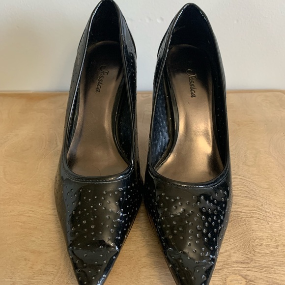 Patent Style Heels Size 8 - Picture 5 of 5